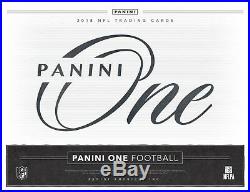 2018 Panini One Football FACTORY SEALED Box PRESELL