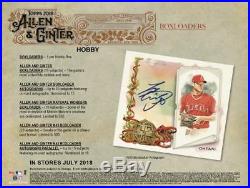 2018 Topps Allen and Ginter Hobby Edition Factory Sealed 24 Pack Box Fanatics