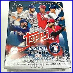 2018 Topps Baseball Card Factory Sealed Set Rookie Variant Chrome Edition