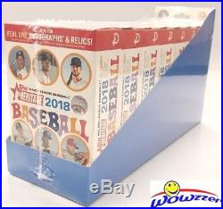 2018 Topps Heritage Baseball EXCLUSIVE HANGER Case with 8 Factory Sealed Boxes