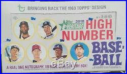 2018 Topps Heritage High Number Hobby Sealed Case(12 box)