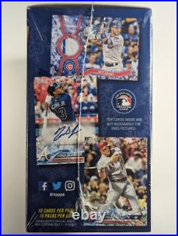 2018 Topps Holiday Baseball Factory Sealed Mega Box with 1 Hit Per QTY