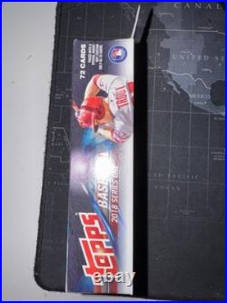 2018 Topps Series 1 Baseball Factory Sealed 72 Card Hanger Box Target Exclusive