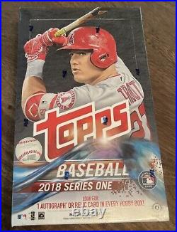 2018 Topps Series 1 MLB Baseball Hobby Box Factory Sealed? 36 Packs