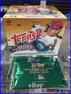 2018 Topps Update Factory Sealed Jumbo HTA With 2 Silver Pack FREE SHIPPING
