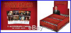 2018 Twin Peaks Trading Cards Factory Sealed 12 Box CASE with 24 Autographs