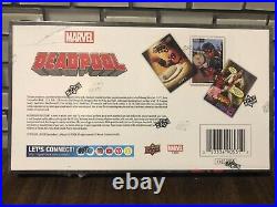 2018 Upper Deck Marvel Deadpool Factory Sealed Hobby Box 18 Packs of 5 Cards