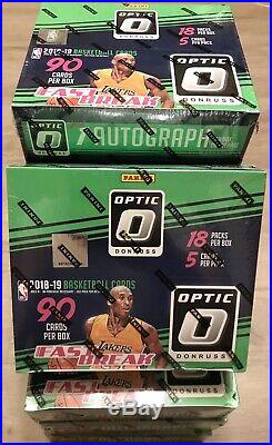 201819 Donruss Optic Fast Break Factory Sealed Box Luka Doncic Trae Young RC