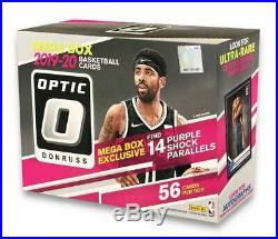 2019-20 Panini DonRuss Optic NBA Basketball Mega Box Target Factory Sealed 1 Box