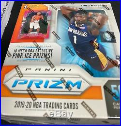 2019-20 Panini Prizm Basketball Mega Box Sealed NBA In Hand & Shipping Zion