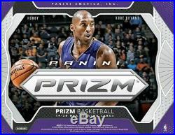 2019-20 Panini Prizm Basketball SEALED Hobby 12-Box Case 1/1 ZION JA RJ PJ