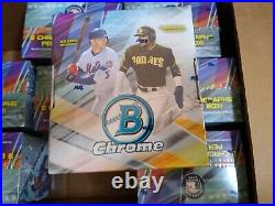 2019 Bowman Chrome Baseball FACTORY SEALED HOBBY BOX MLB Trading Cards