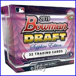 2019 Bowman Chrome Draft Sapphire Hobby Exclusive Box Brand New Sealed Quantity