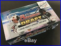 2019 Bowman Draft Hobby Jumbo Baseball Factory Sealed Unopened Box 12 Packs