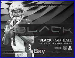 2019 Panini Black NFL Hobby Box Factory Sealed (Sold Out Online Exclusive!)