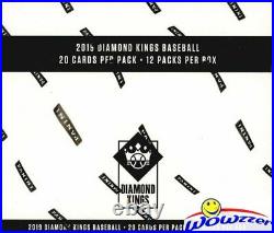 2019 Panini Diamond Kings Baseball Factory Sealed JUMBO FAT Pack Box-240 Cards