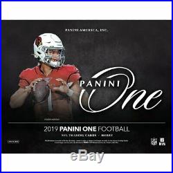 2019 Panini One Football Hobby Sealed Box Pre-order