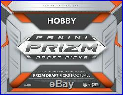 2019 Panini Prizm Draft Picks Football Hobby Box FACTORY-SEALED Pre-Order NEW
