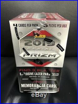 2019 Panini Prizm Football Blaster Box. 6pk/4 Cards Per Pack. Factory Sealed