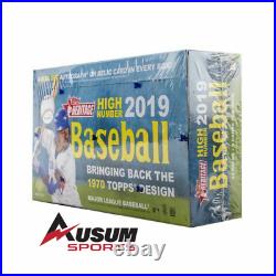 2019 Topps Heritage High Number Baseball Sealed Trading Cards 24-Pack Hobby Box