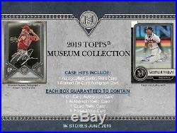 2019 Topps MUSEUM COLLECTION factory SEALED BOX
