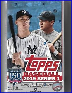 2019 Topps Series 1 Baseball FACTORY SEALED 2 Box LOT + 2 Silver Pack