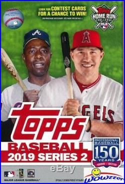 2019 Topps Series 2 Baseball EXCLUSIVE Hanger Case-8 HUGE Factory Sealed Boxes