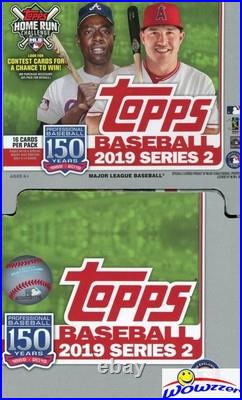 2019 Topps Series 2 Baseball MASSIVE 36 Pack Gravity Feed Box! 576 Cards 2019 Topps Series 2 Baseball MASSIVE 36 Pack Gravity Feed Box! 576 Cards