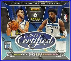 2020-21 Panini Certified Basketball Tmall Asia Exclusive Factory Sealed Box