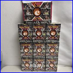 2020-21 Panini Chronicles Basketball Lot of (10) NEW-SEALED (9 Blaster & 1 Mega)