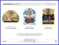 2020/21 Panini Crown Royale Basketball Asia TMALL Box Sealed