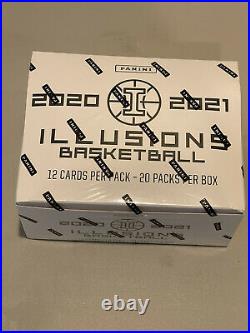 2020-21 Panini Illusions NBA Basketball Factory Sealed FAT PACK / CELLO BOX