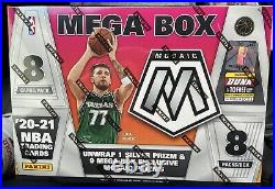 2020-21 Panini NBA Mosaic Mega Box Target New & Factory Sealed 64 Cards