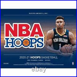 2020-21 Panini Nba Hoops Basketball Factory Sealed Hobby Box Pre Sale