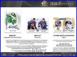 2020-21 Upper Deck SP Authentic Hockey Hobby Sealed Box New Release? Ships Fast