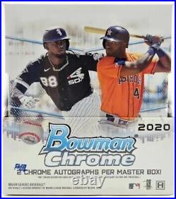 2020 Bowman Chrome Baseball Sealed Hobby Box