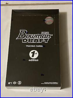 2020 Bowman Draft Trading Cards 1st Edition. Topps Sealed Box