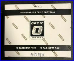 2020 Donruss Optic Football SEALED NFL Cello Fat Multi 12 PACK BOX