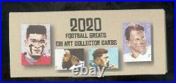 2020 Eiii Art All C's Collectibles Football Art Card Set Brand New Sealed Box