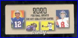 2020 Eiii Art All C's Collectibles Football Art Card Set Brand New Sealed Box