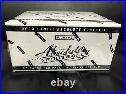 2020 Panini Absolute Football Jumbo/Fat Pack Box. Brand New Factory Sealed Box