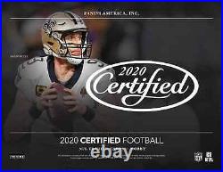 2020 Panini Certified Football Factory Sealed Hobby Box FREE PRIORITY SHIPPING