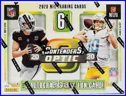 2020 Panini Contenders Optic Football Hobby Box New And Sealed Free Shipping