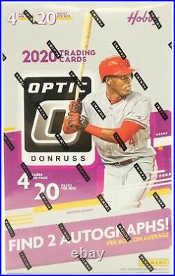 2020 Panini Donruss Optic Baseball Factory Sealed Hobby Box