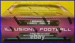 2020 Panini Illusions NFL Football MEGA BOX Brand New Factory Sealed Cards