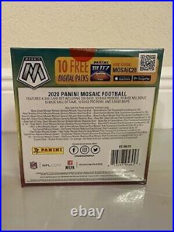 2020 Panini Mosaic Football NFL Mega Box New Sealed Walmart Exclusive
