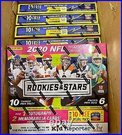 2020 Panini NFL Rookies & Stars Football Cards LONGEVITY BOX FACTORY SEALED