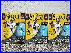 2020 Panini NFL Select Blaster Box LOT OF 3 SEALED Trading Card BRAND NEW IN BOX