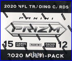 2020 Panini PRIZM FOOTBALL Factory Sealed 12 Pack Multi-Pack CELLO Box NFL