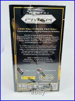 2020 Panini Prizm Football Blaster Box Fanatics Exclusive Orange Ice New Sealed